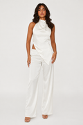 Luna Satin Two-Piece Set