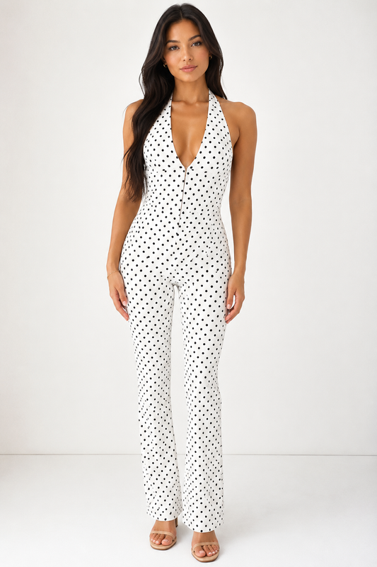 Monaco Polka Jumpsuit